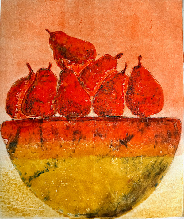 A Pear Gathering by Sharon Whitham, Image 1.
