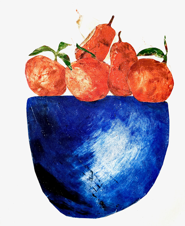 Blue Bowl #2 by Sharon Whitham, Image 1.