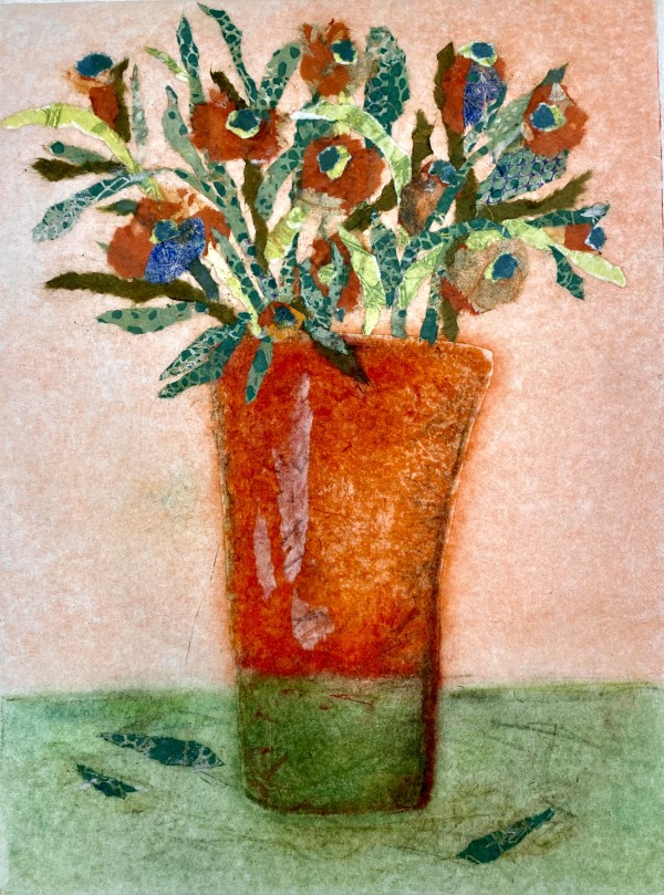 Watermelon Vessel by Sharon Whitham