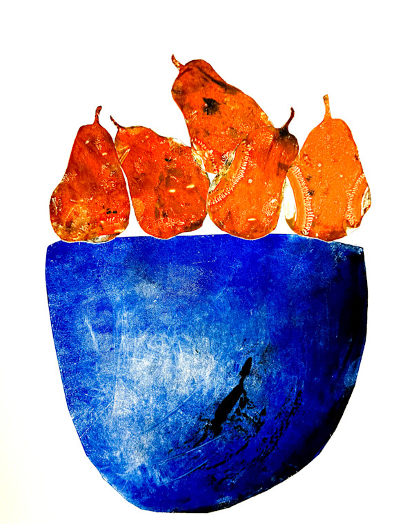 Blue Bowl by Sharon Whitham, Image 1.