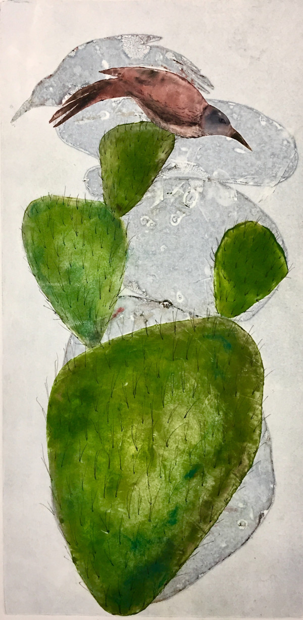 Prickly Perch by Sharon Whitham