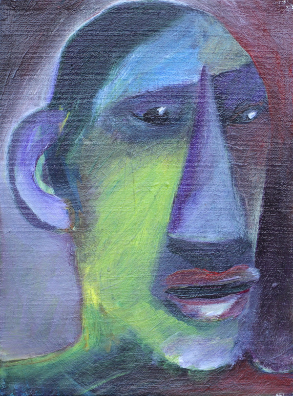 1273  Long Face by Judy Gittelsohn