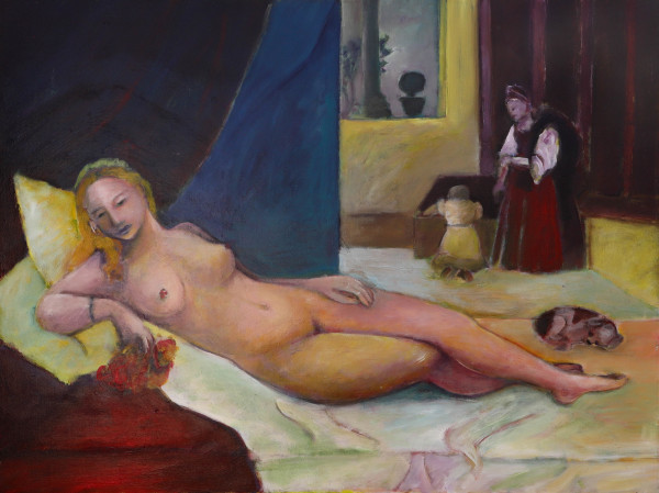 1345 Titan Venus - Nude with servant