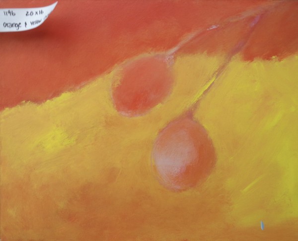 1196 Orange and Yellow Cherries by Judy Gittelsohn