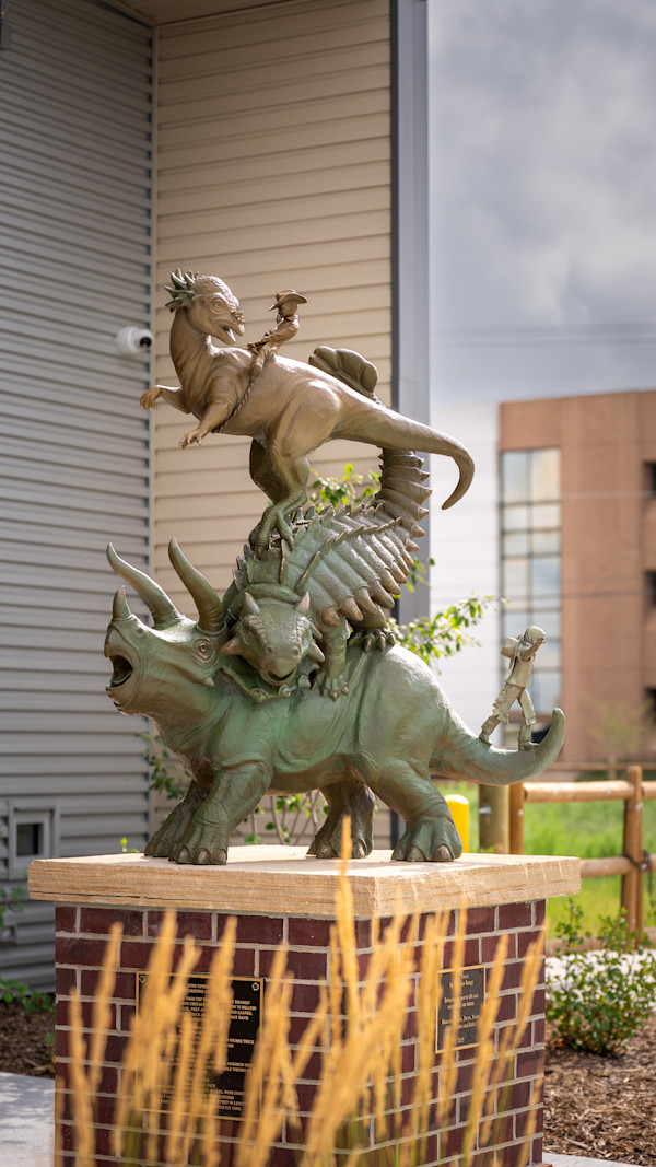 Dino Totem by Christine Knapp