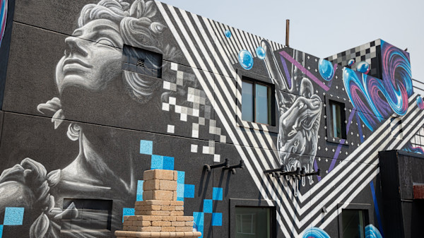Untitled, Building next to Frontier Arms by Jordan Dean