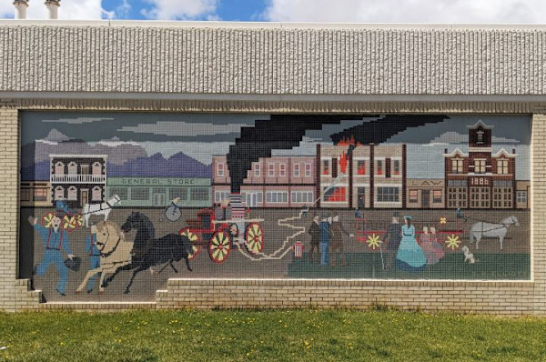 Fire Station Mosiac