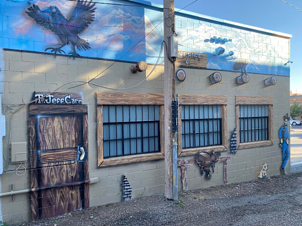 T. Jeff Carr Sheriff Mural by Marc Meadowcroft