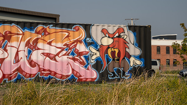 Container Murals @ The Railspur