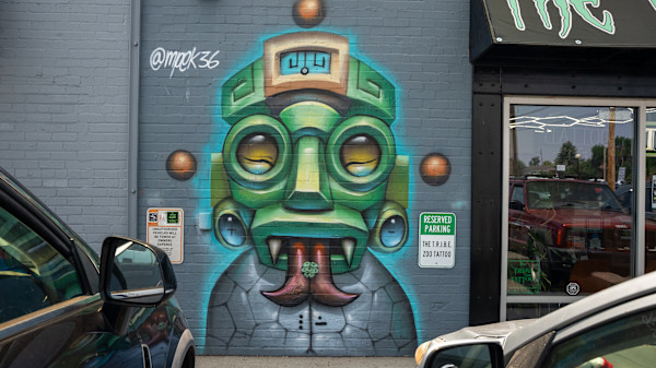 The T.R.I.B.E Mural by MPEK