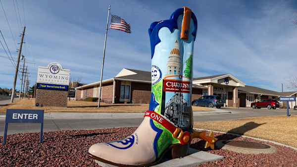 Wyoming Bank & Trust 100th Anniversary by Dolores Baker