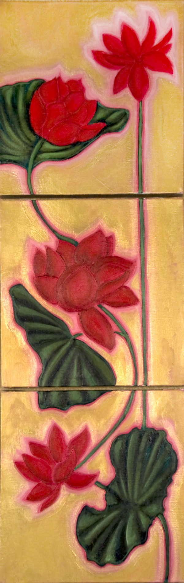 Red Lotus 2012 (tryptich)