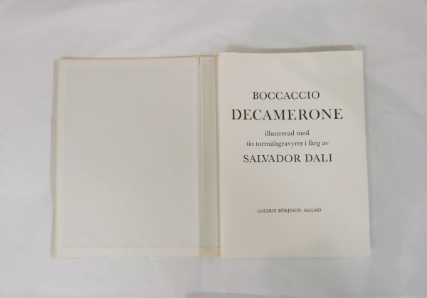 Le Decameron by Salvador Dalí