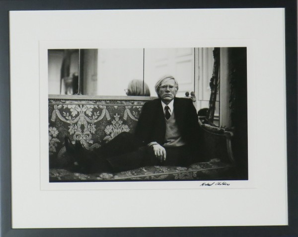 Andy Warhol in his Paris Apartment by Michael Childers