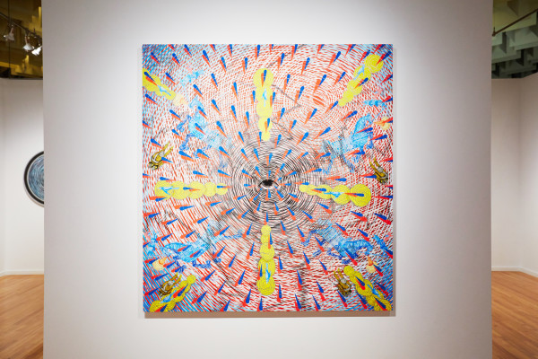 Exploding Eye, Bursting Light by Andrew Schoultz