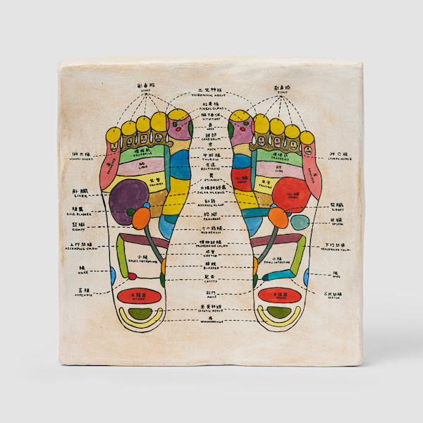 Reflexology  Chart by Stephanie H. Shih