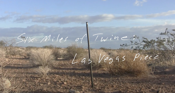 Six Miles of Twine: Las Vegas Piece by Michael Dax Iacovone