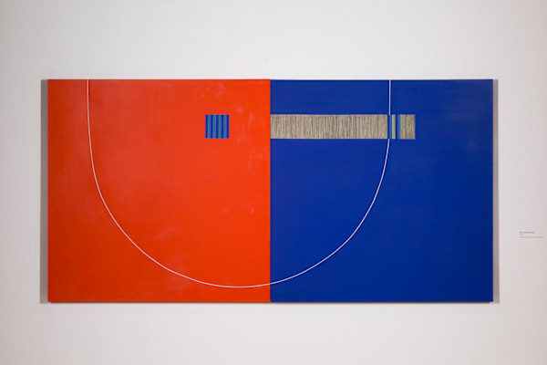 Red & Blue Duet by Yoko Kondo Konopik