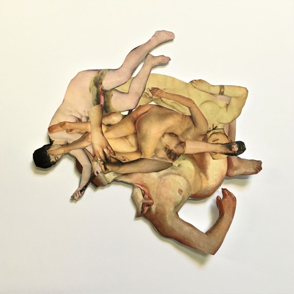Small Shaped Collage #7 by Ray Beldner
