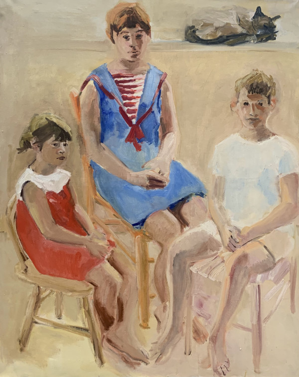 1860 Dena, Judy, John and Cookie 1964 by Shirley Gittelsohn