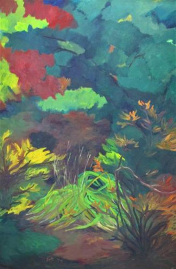1874 Autumn Woods by Shirley Gittelsohn
