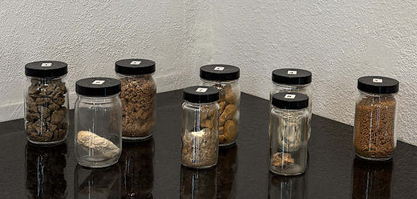 Samples of Wild Clay & Minerals by Jacque Adams