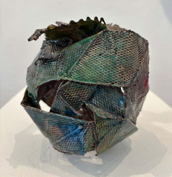 Glass enamel, Tulip by Alana Clearlake