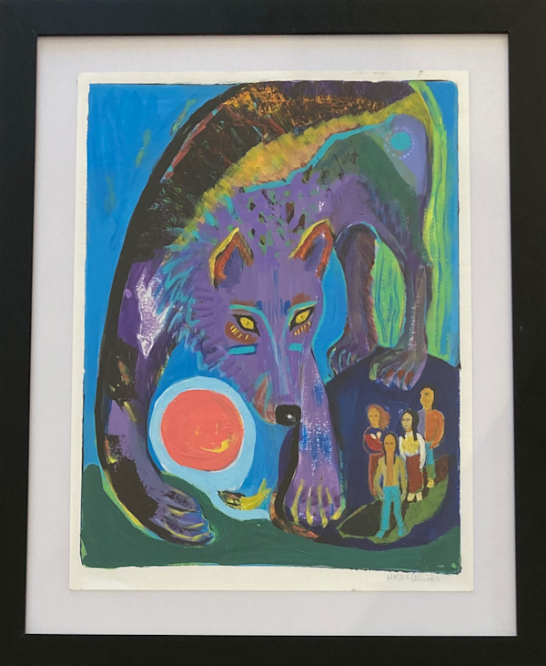 The Wolf Moon by Helen Kate McAllister, Image 1.
