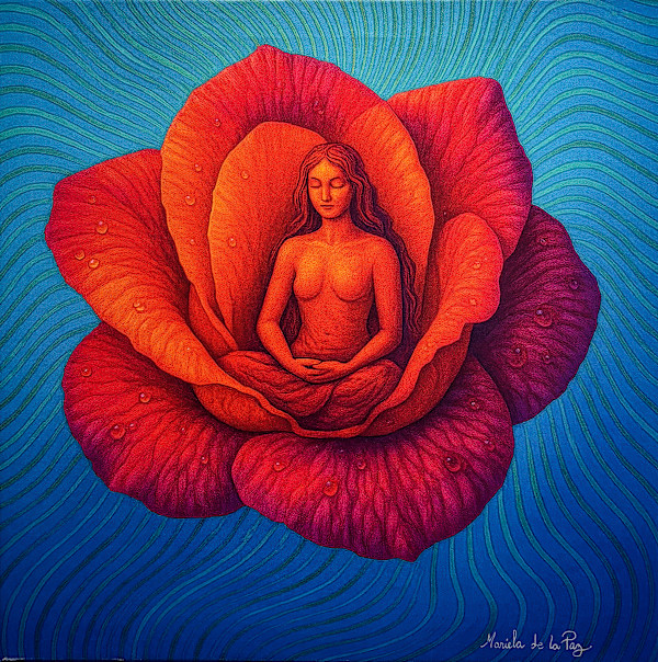 La Rosa II- Integration by Mariela de la Paz