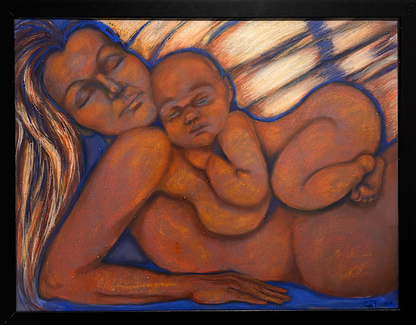 Mother-Child Series, no. 4, 5 by Cathryn Buse