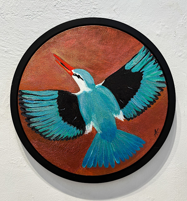 Lady Kingfishers by Mariela de la Paz