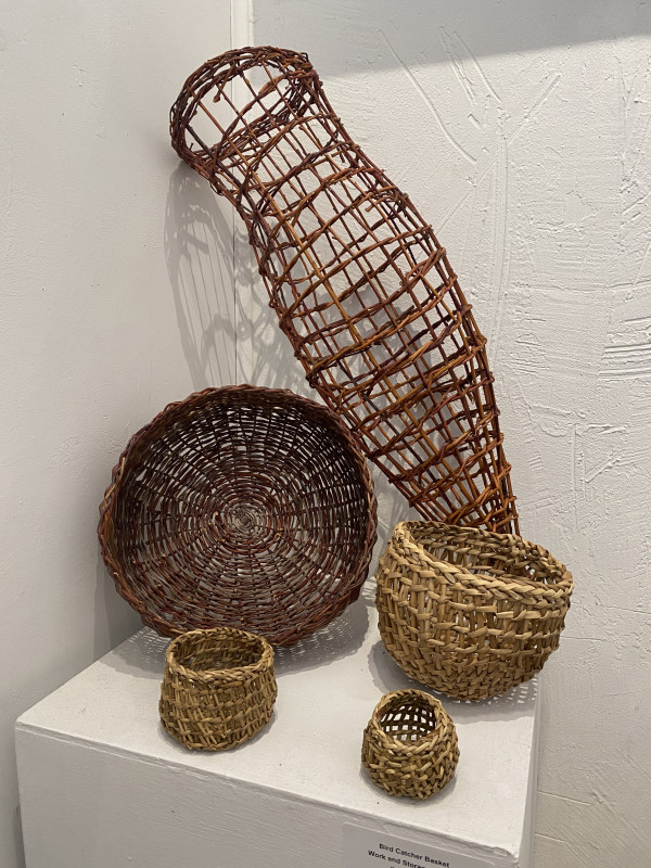 Bird Catcher Basket, Work and Storage Baskets by Corine Pearce