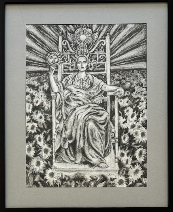 Divine Feminine, Divine Child, Divine Masculine by Cathryn Buse, Image 1.