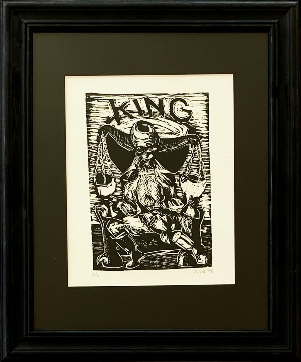 Tarot Series: King by Alicia Farnsworth
