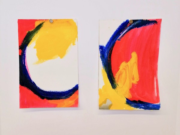 Blue, red and yellow by Alejandra Jean-Mairet