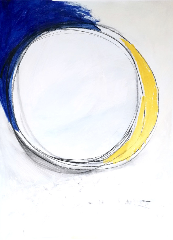 circulo, azul, amarillo by Alejandra Jean-Mairet