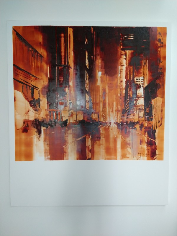 NYC Polaroid nocturne III by Martin Köster