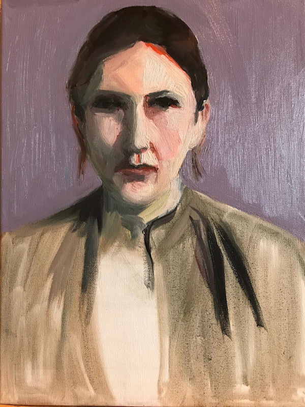 Self Portrait by Fflur Donnghaile