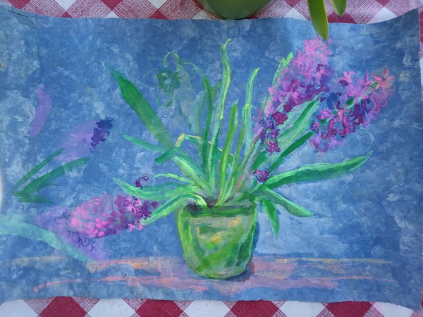Mexican Hyacinths by Tina Rawson