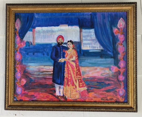 Indian Wedding by Tina Rawson