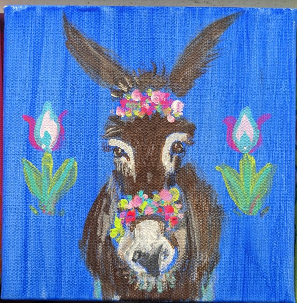 Midsummer Donkey by Tina Rawson