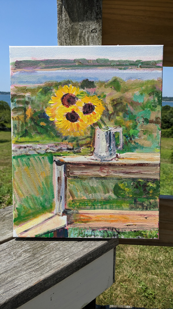 Summer Sunflowers by Tina Rawson