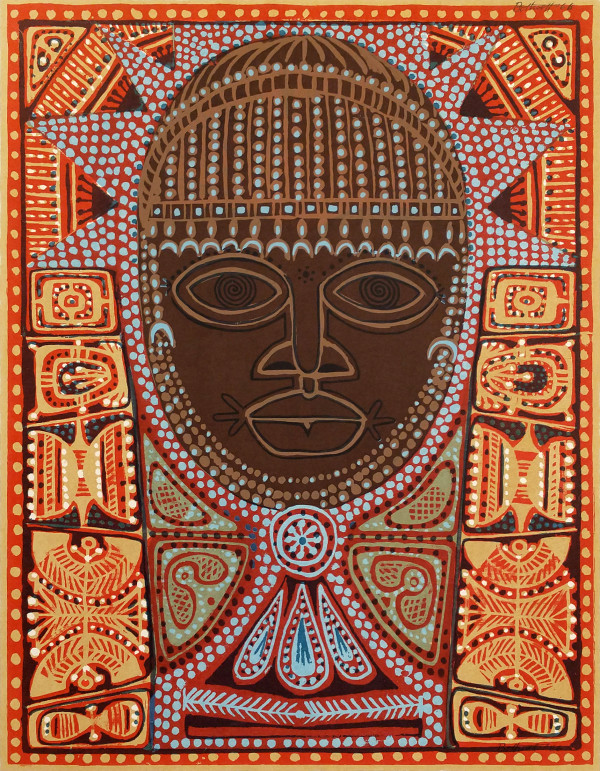 African Oba    no. 16/18 by Dorr Bothwell