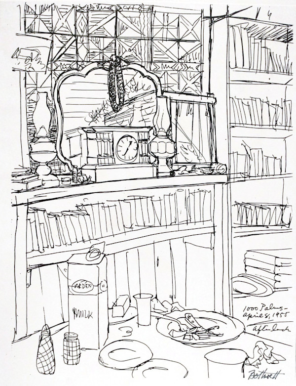 After Lunch, Paul Willheim's Cabin by Dorr Bothwell
