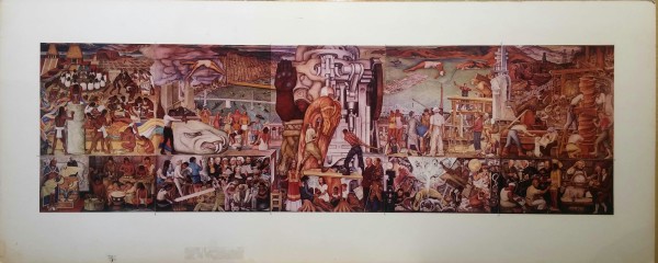 Pan American Unity Mural (photo artifact / storyboard) by Diego Rivera