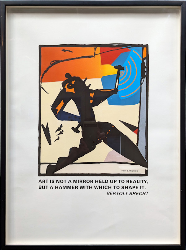 Art Is Not A Mirror by Doug Minkler