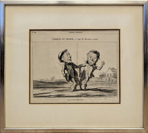 Croquis De Chasse by Honoré Daumier