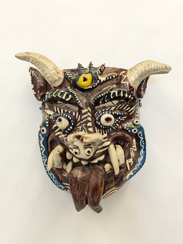 Devil Mask by Teodoro Martinez Benito