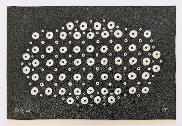 Pearl Dots on Dots (postcard #490) by Daniel Watson