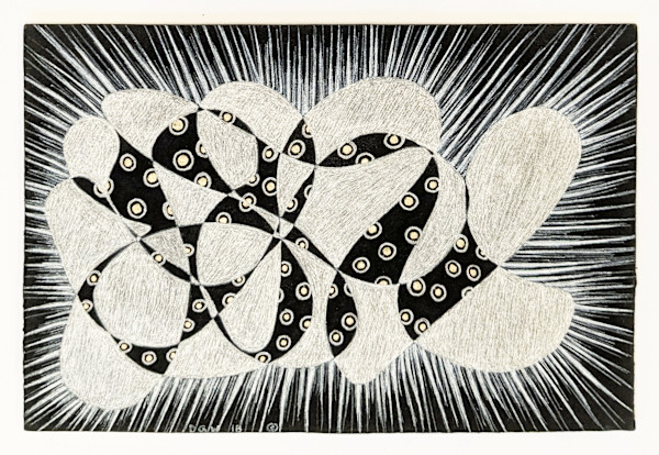 Doodle Burst (postcard #572) by Daniel Watson
